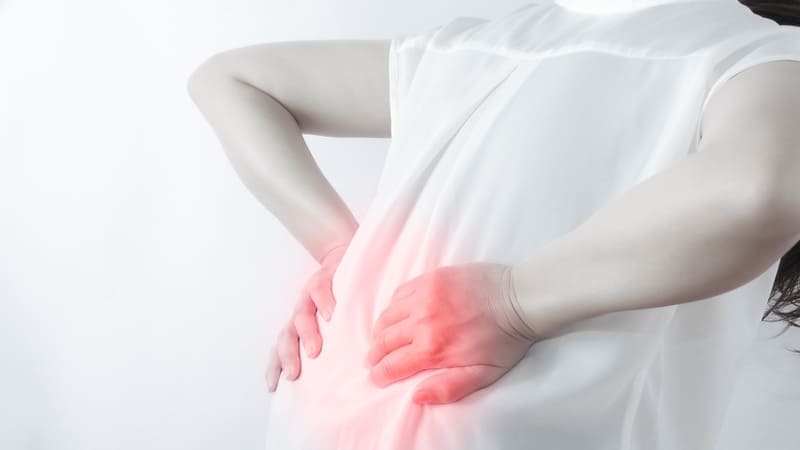 危険な腰痛のイメージ