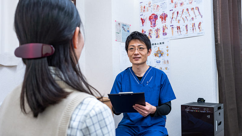 カウンセリングの様子